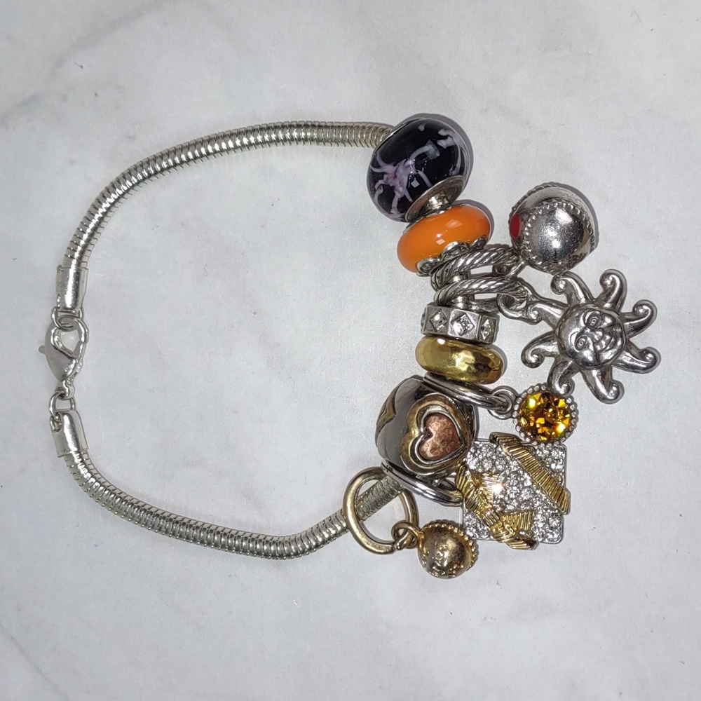 Pandora-style Charm Bracelet